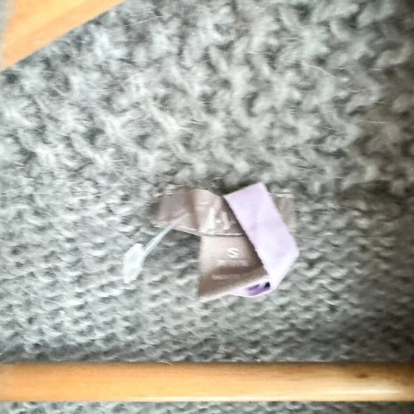 J.Jill Grey Alpaca Blend Vest S - Picture 5 of 7